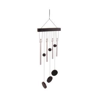Carillon Droit Aluminium Noir L 20 cm H 58 cm – ESSCHERT DESIGN