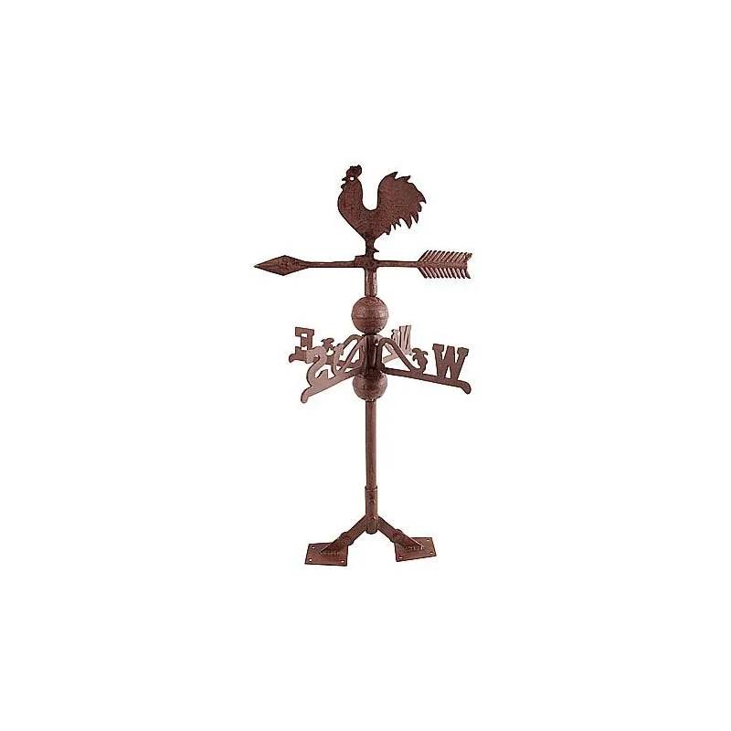Girouette Coq Fonte Toit 35,5x35,5x69,0 cm - PRETAJARDINER - Image 3