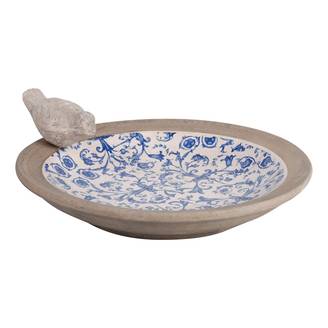Bain d'oiseau céramique patiné – ESSCHERT DESIGN