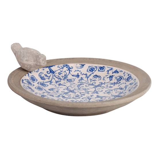 Bain d'oiseau céramique patiné – ESSCHERT DESIGN
