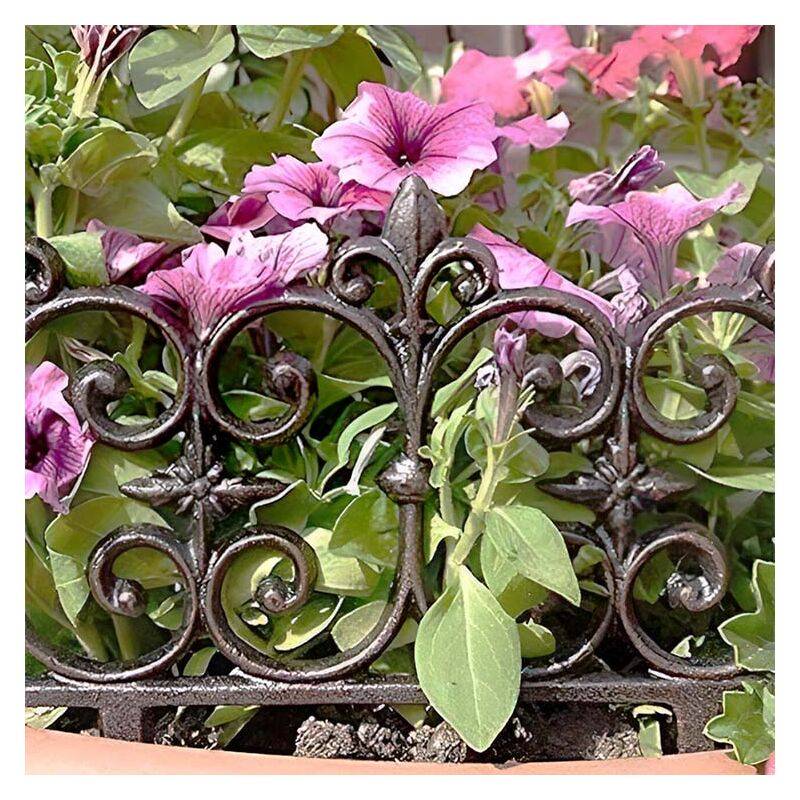 Bordure de jardin Fonte 27,5 cm L 26,3 cm P 1,4 cm - VALENTINE - Image 2