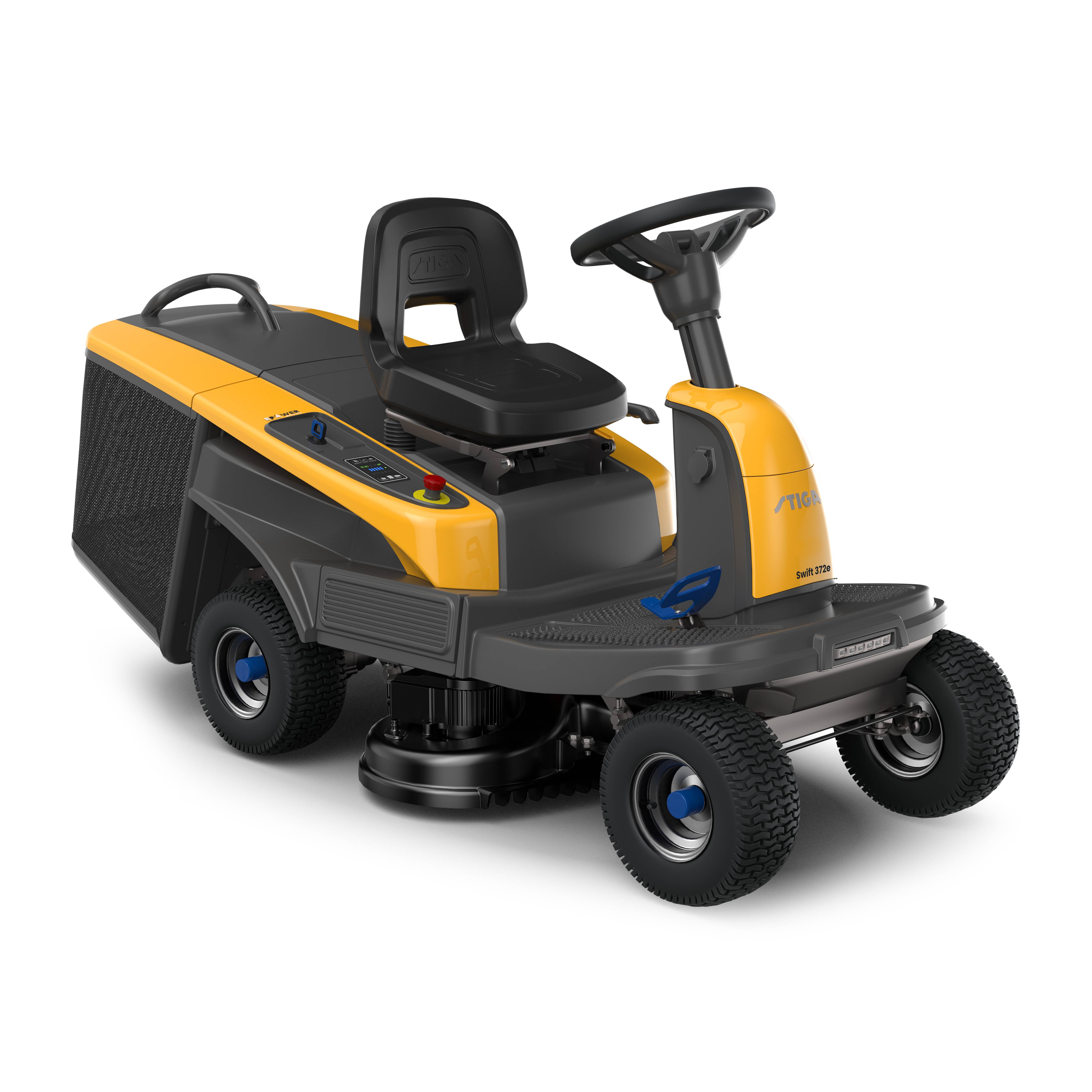 Stiga - Cortacésped Autoportado Rider SWIFT 372e - STIGA - Imagen 1