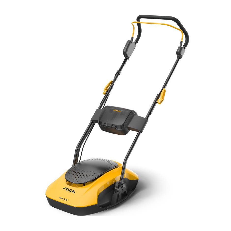 Stiga - CORTACÉSPED STIGA AERO 132E KIT CON BATERÍA 2X4AH