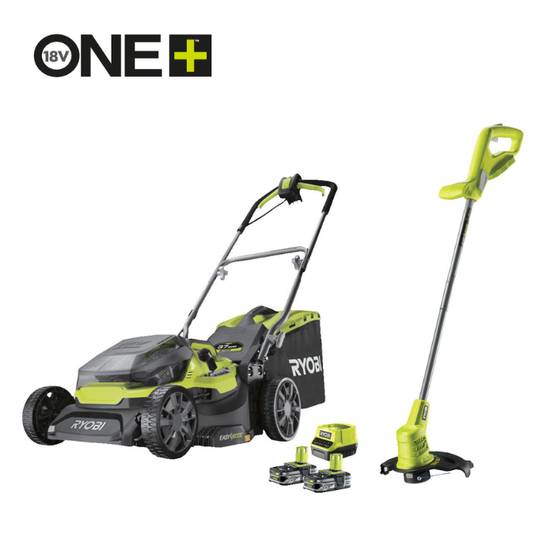 Ryobi - Pack comprenant : une tondeuse hybride + un coupe-bordures - Image 5