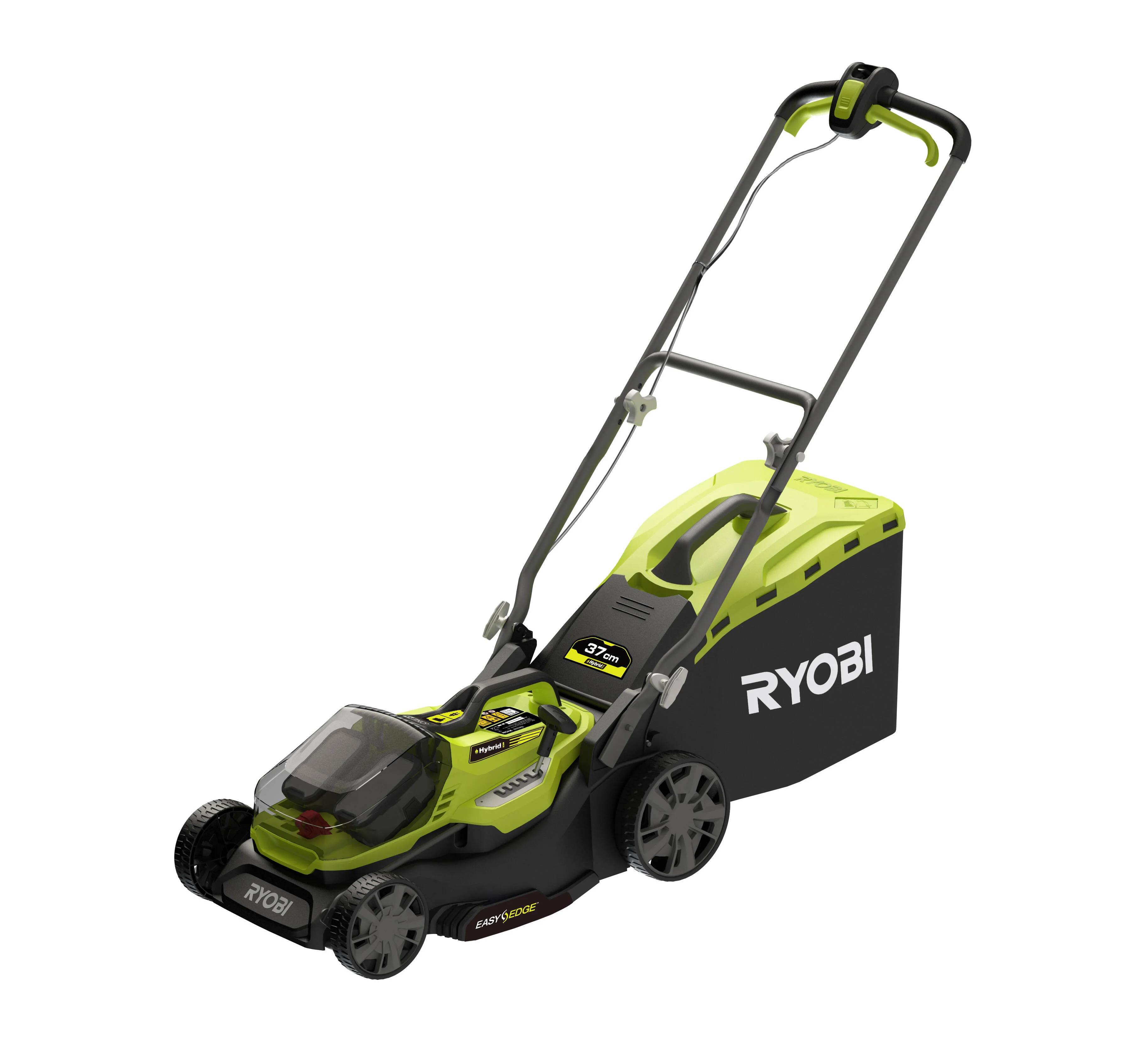 Ryobi - Pack comprenant : une tondeuse hybride + un coupe-bordures - Image 8