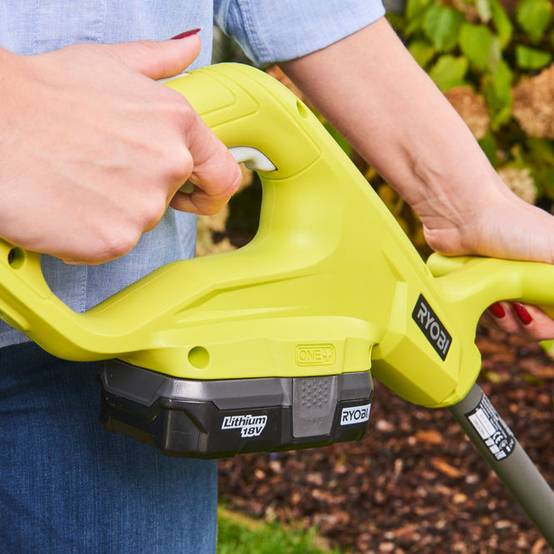 Ryobi - Pack comprenant : une tondeuse hybride + un coupe-bordures - Image 7