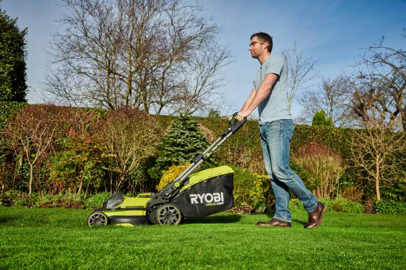 Ryobi - Tondeuse Batterie Brushless 18 V 40 cm 2 Bat 4.0 Ah - RYOBI - Imagen 5