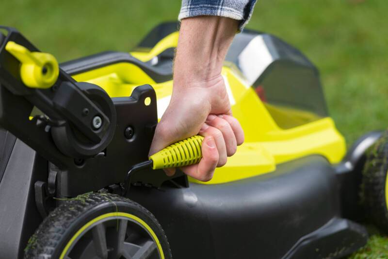 Ryobi - Tondeuse Batterie Brushless 18 V 40 cm 2 Bat 4.0 Ah - RYOBI - Imagen 4