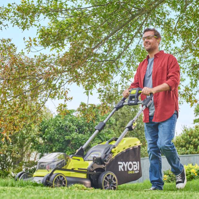 Ryobi - Tondeuse Batterie Brushless 18 V 40 cm 2 Bat 4.0 Ah - RYOBI - Imagen 16