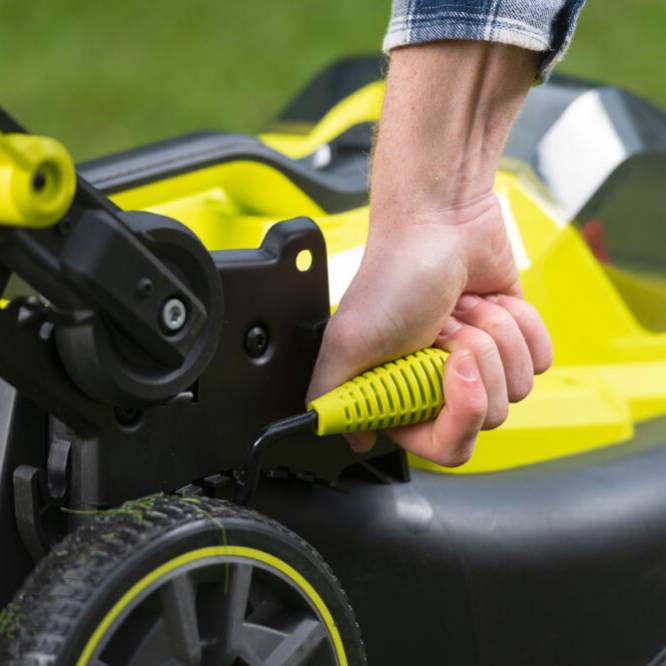 Ryobi - Tondeuse Batterie Brushless 18 V 40 cm 2 Bat 4.0 Ah - RYOBI - Imagen 10