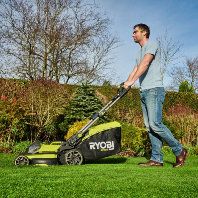 Ryobi - Tondeuse Batterie Brushless 18 V 40 cm 2 Bat 4.0 Ah - RYOBI - Imagen 12