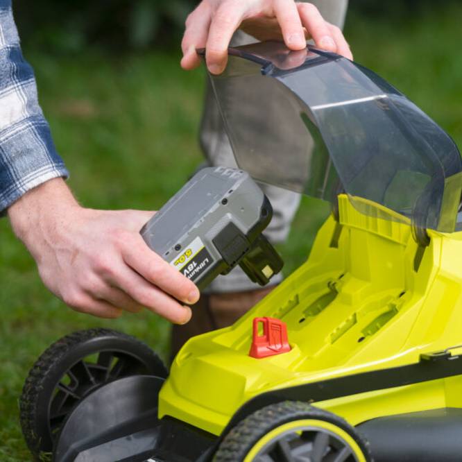 Ryobi - Tondeuse Batterie Brushless 18 V 40 cm 2 Bat 4.0 Ah - RYOBI - Imagen 15