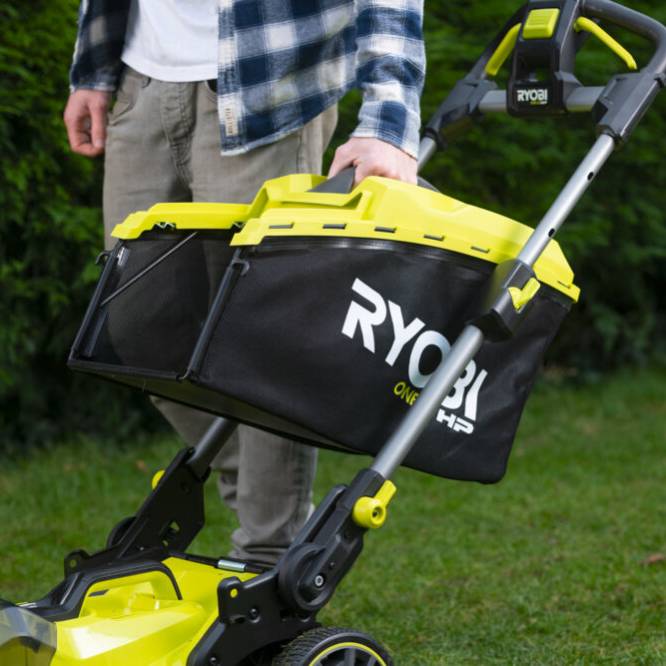 Ryobi - Tondeuse Batterie Brushless 18 V 40 cm 2 Bat 4.0 Ah - RYOBI - Imagen 13