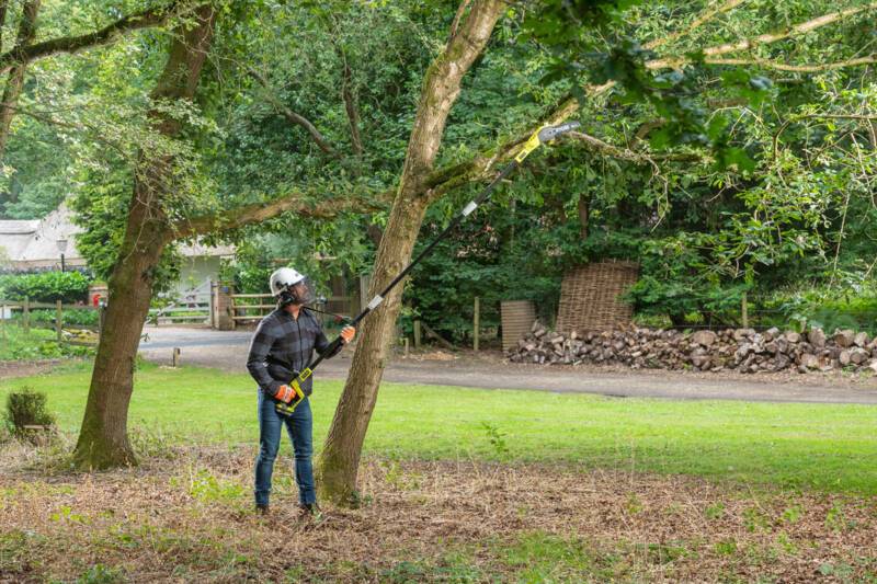 Ryobi - Élagueur sur perche 18V guide incliné 15° - RYOBI - Imagen 2