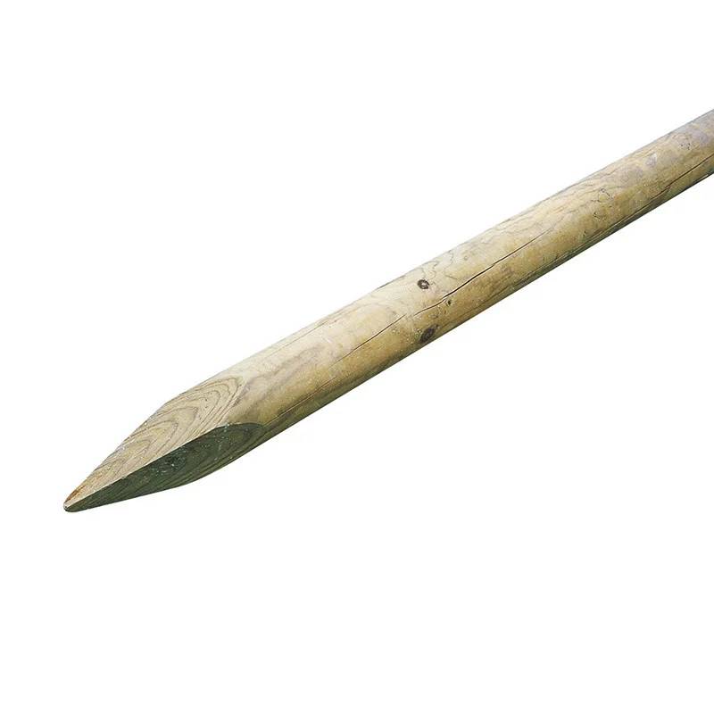 Cerland - Tuteur de Jardin Bois Massif Brun Naturel Ø 2,7 cm L. 150 cm - Cerland - Image 2