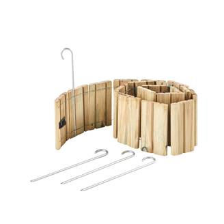Cerland - Bordure à dérouler bois CALA H 15 cm L 180 cm – Cerland