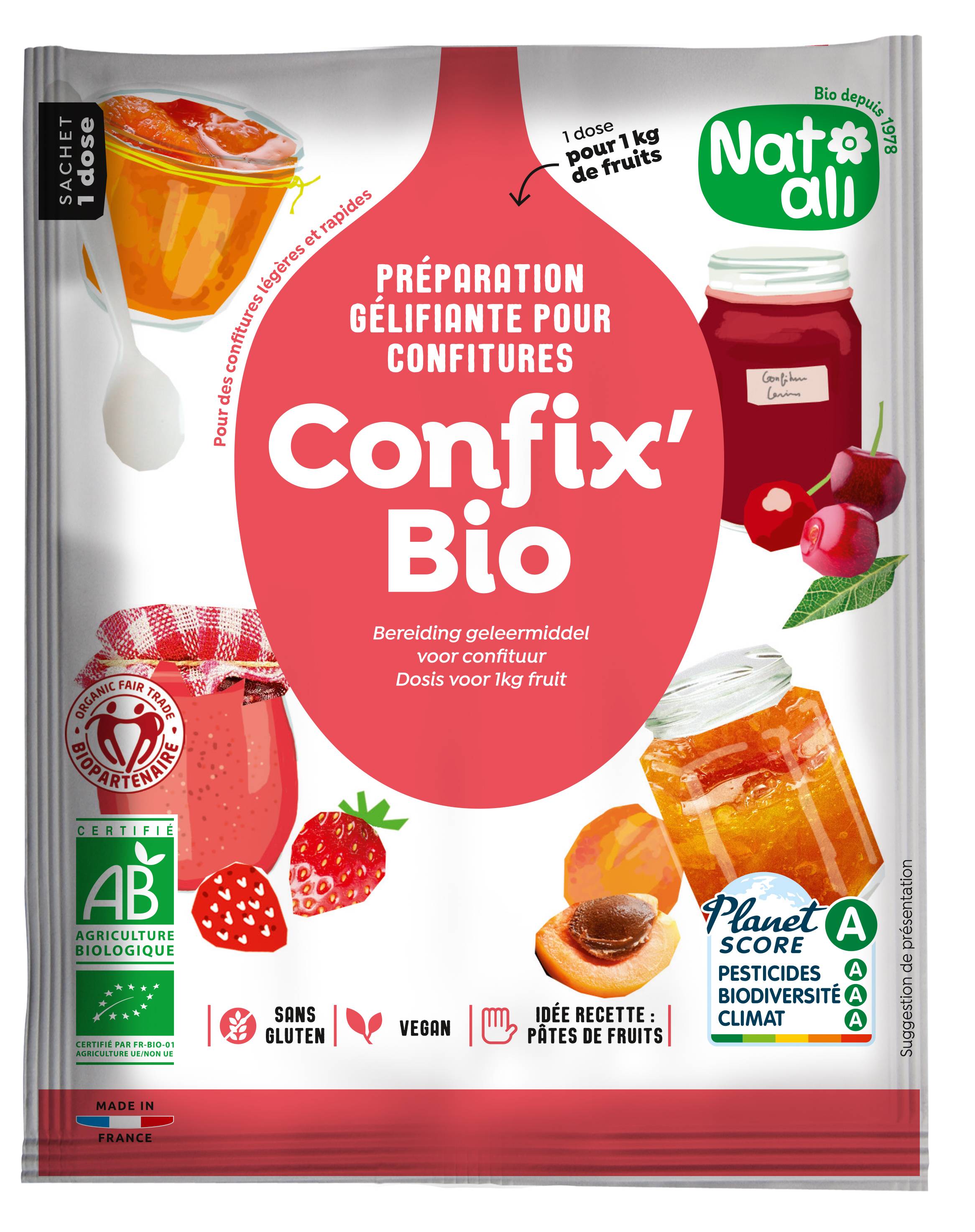 Natali - Gelificante confix BIO 120 g - Natali - Imagen 1