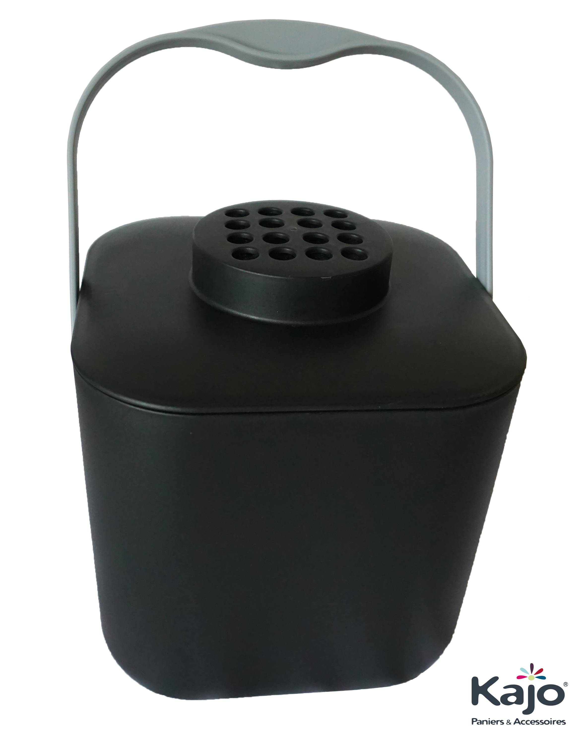 Kajo - Seau à compost 5L Gris - Imagen 3