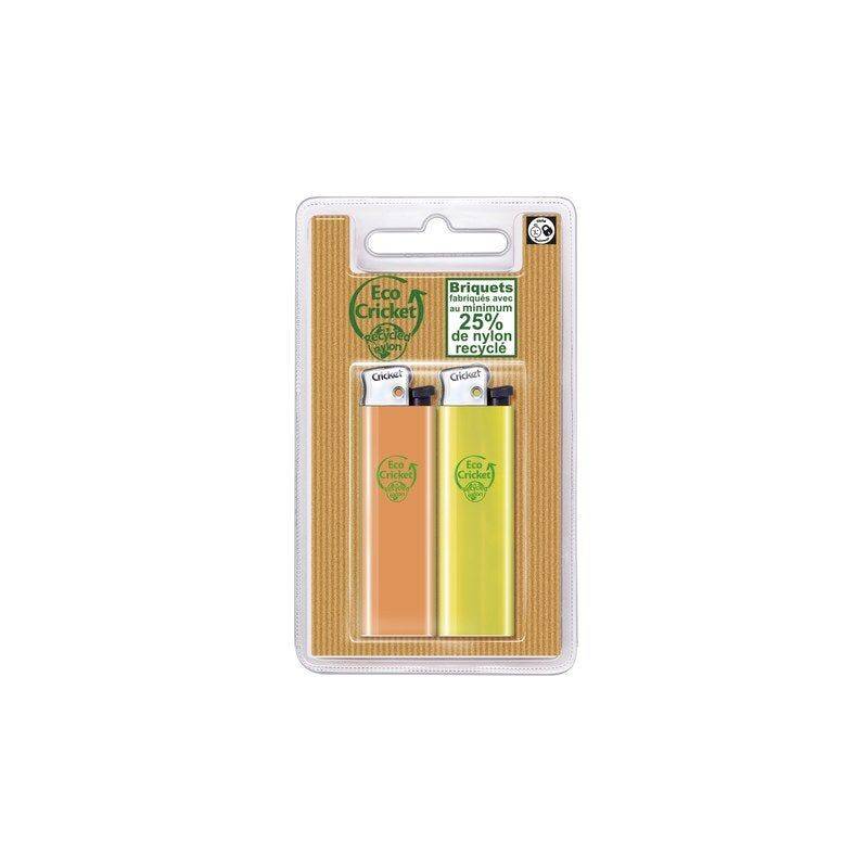 Briquets Nylon Auto-extinguible Lot de 2 - CRICKET