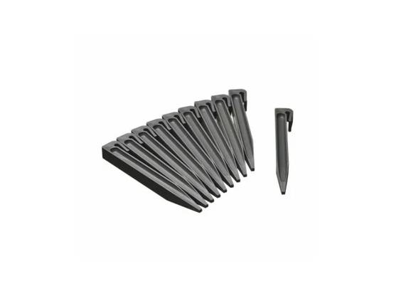 Ancres pour bordure polypropylène recyclé noir 19,5 cm - NATURE - Image 2