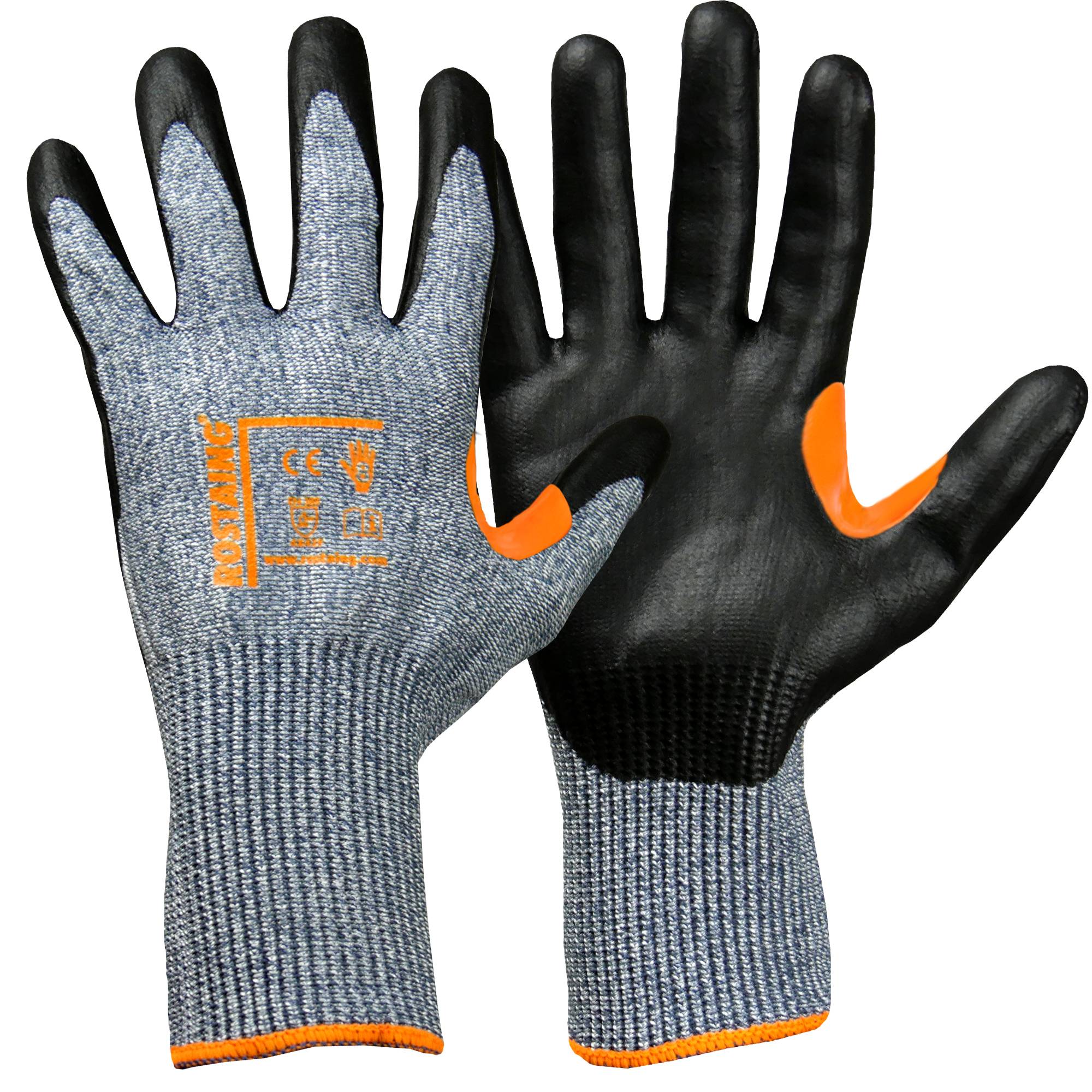 Rostaing - Gant de Manutention Noir et Bleu DURANIT-ULTRA Rostaing -Taille 9