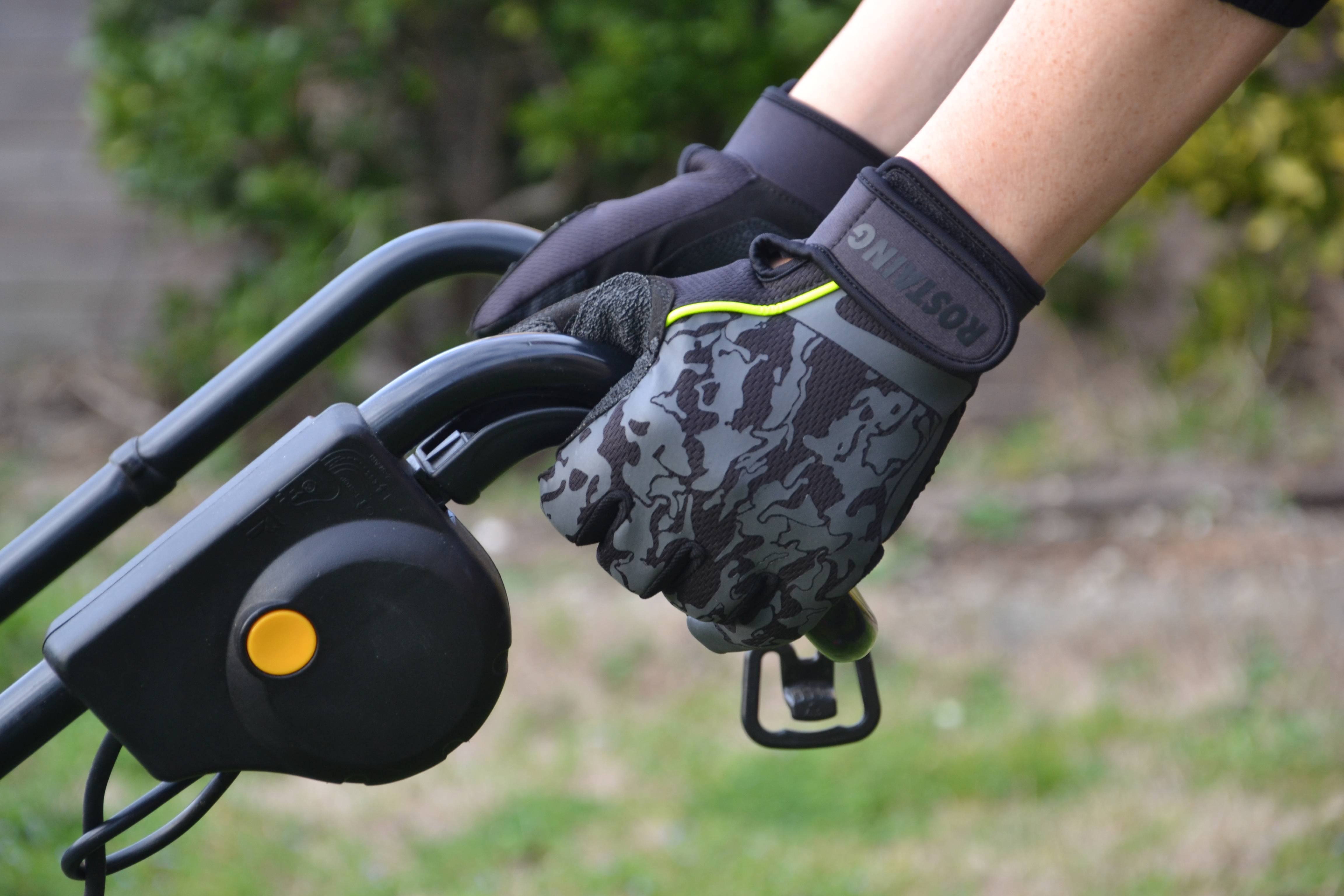 Rostaing - Gants de jardinage renforcés, motifs camouflage  SOULDIER- T9