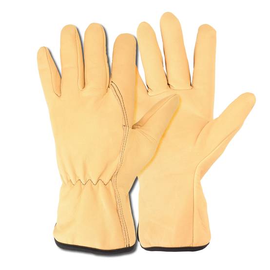 Rostaing - Gants de jardinage en cuir tanné - Paille - TRADITION- T11 - Image 3
