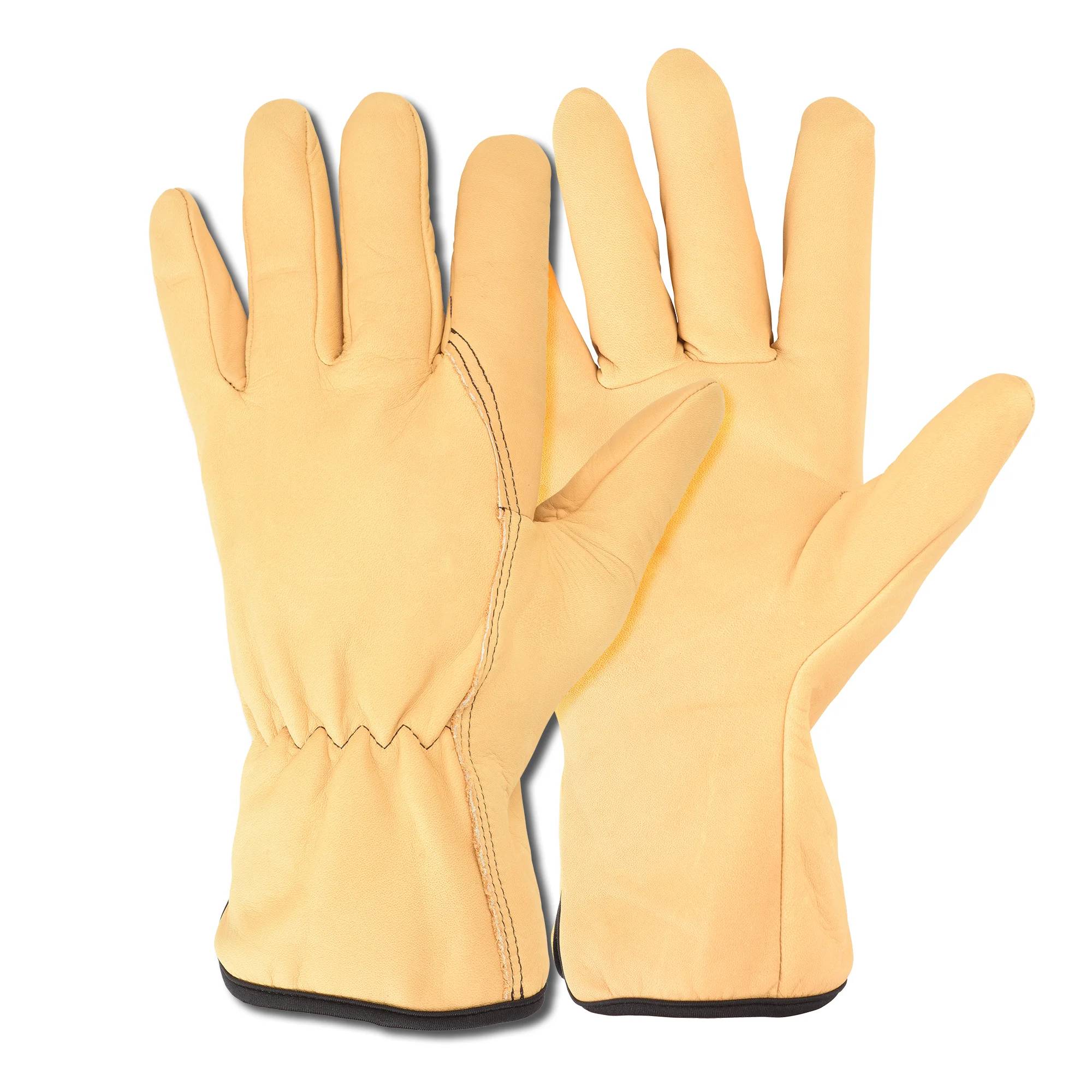 Rostaing - Gants de jardinage en cuir tanné - Paille - TRADITION- T11 - Imagen 3