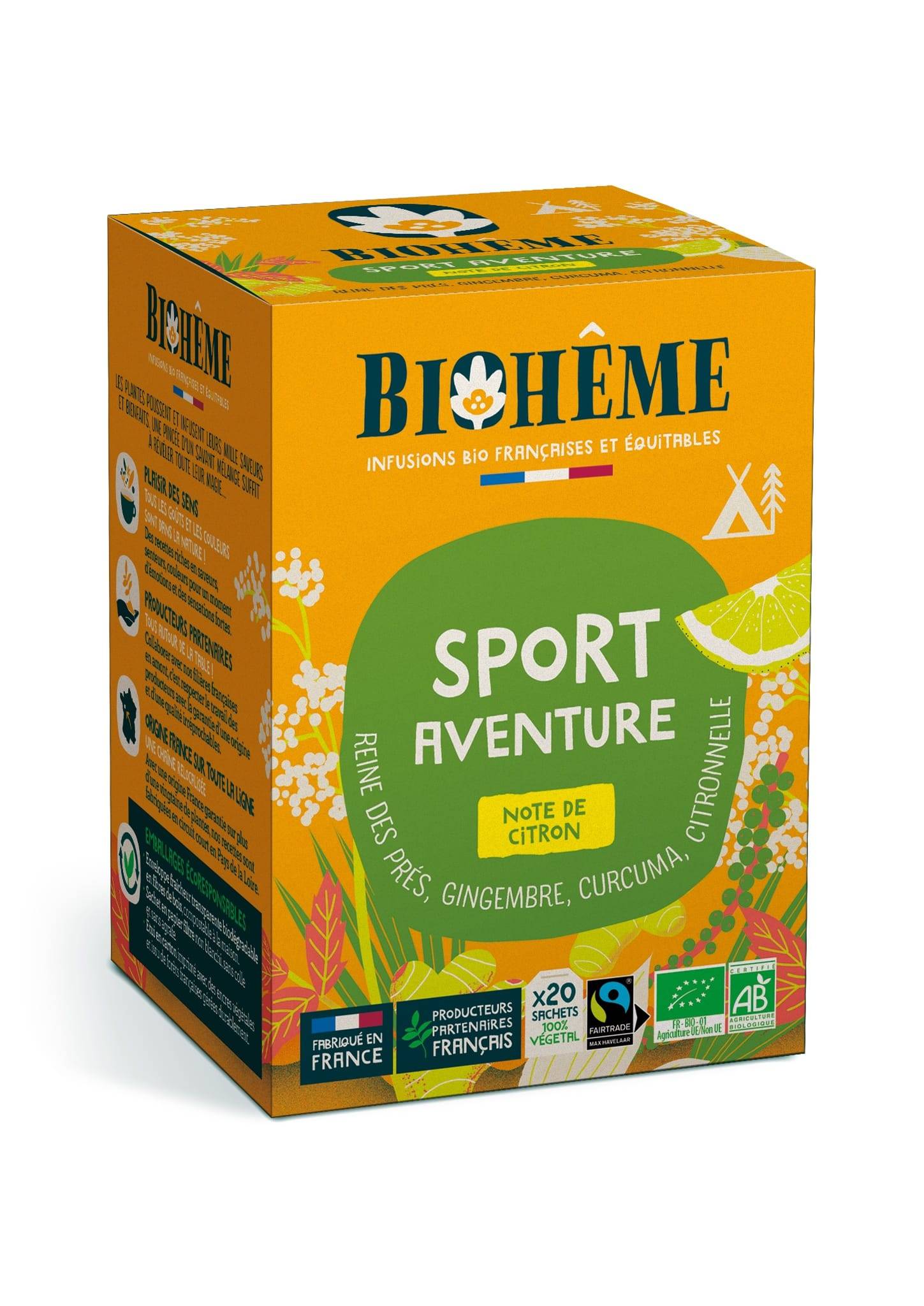 Boîtes 20 infusettes
