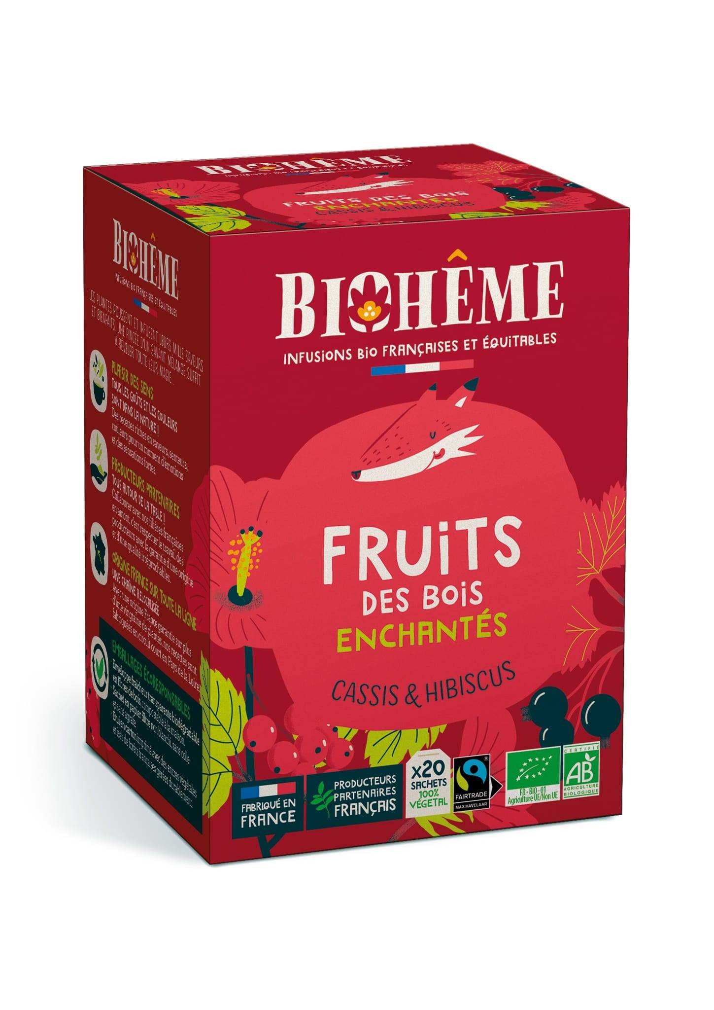 Boîtes 20 infusettes