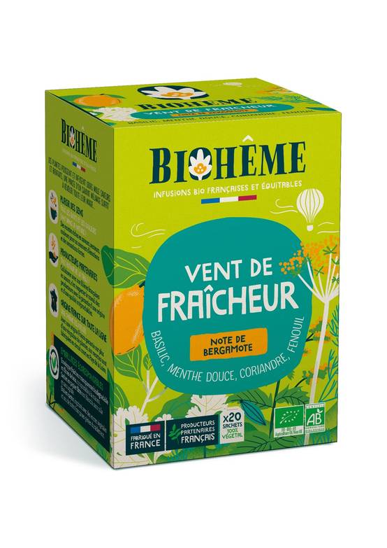 Boîtes 20 infusettes