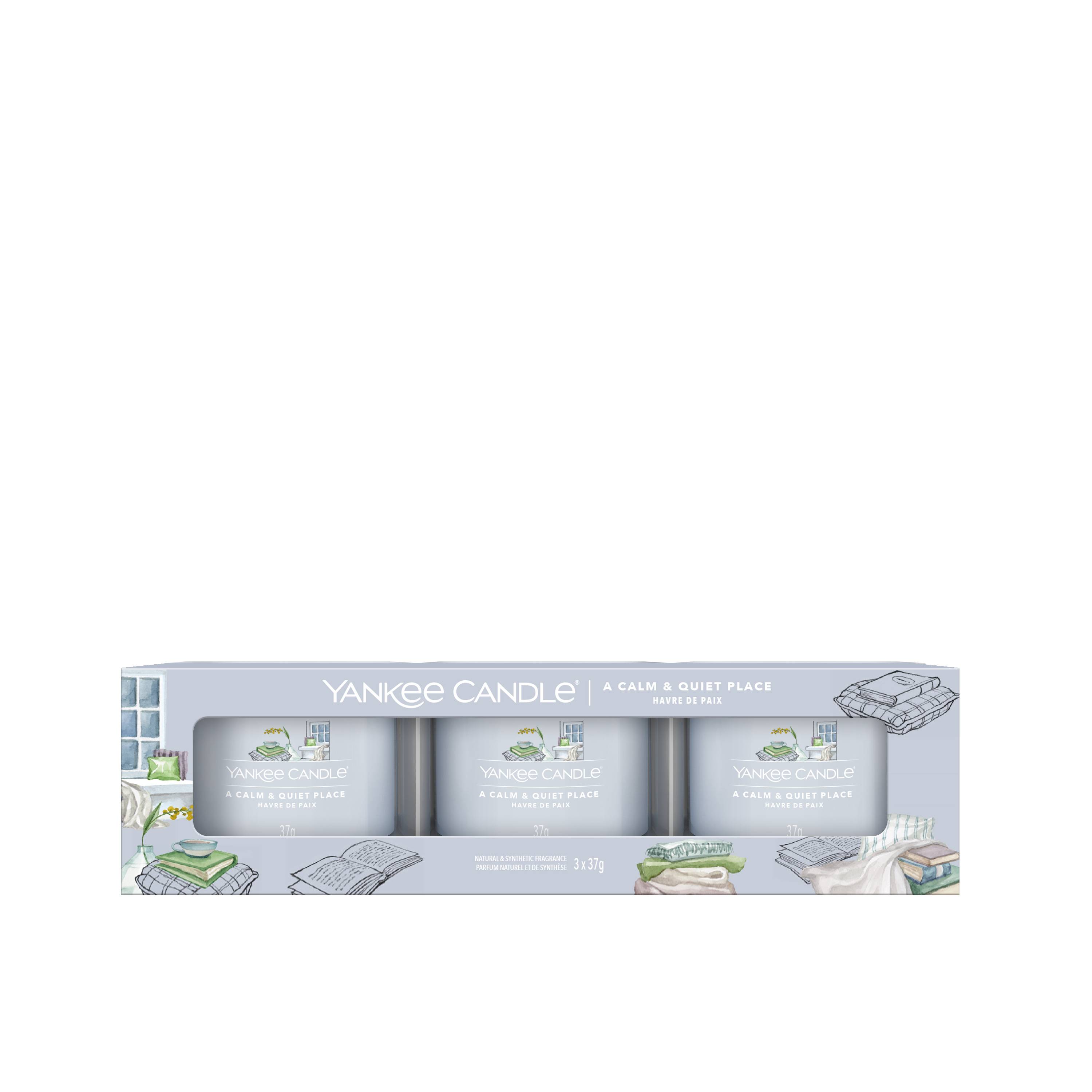 SIGNATURE HAVRE DE PAIX 3 PK VOTIVE EN VERRE