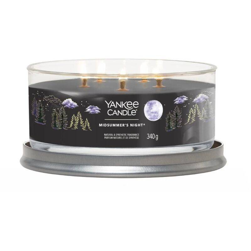 Yankee Candle - Bougie Midsummer's Night Multi-Wick verre noir - YANKEE CANDLE - Image 1