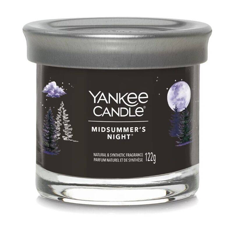Yankee Candle - Bougie parfumée Midsummer's Night verre noir 8 cm - YANKEE CANDLE - Image 2