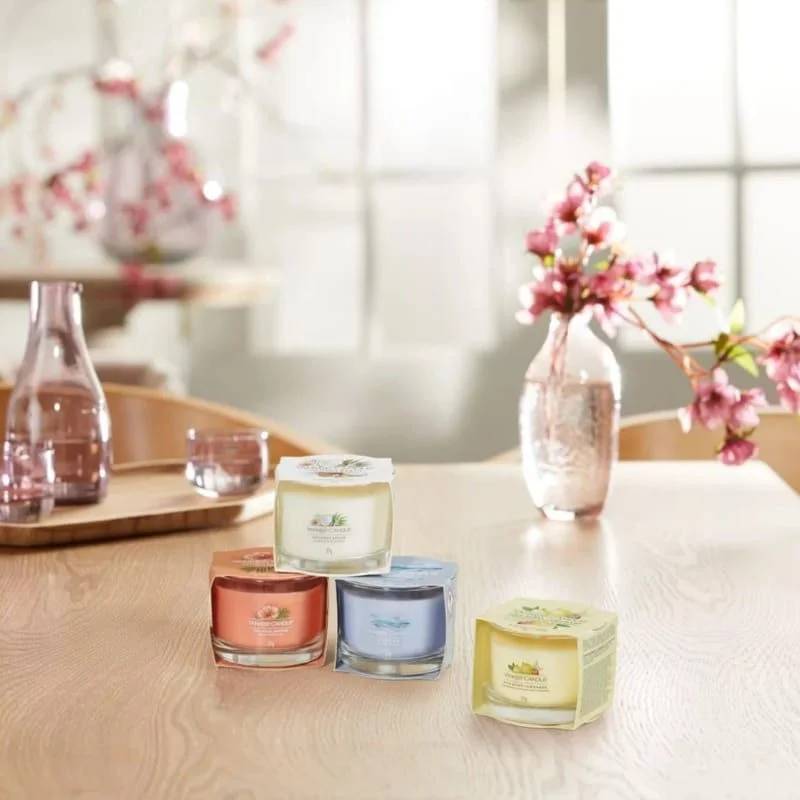 Bougie votive verre ambre bois de santal - YANKEE CANDLE - Imagen 3