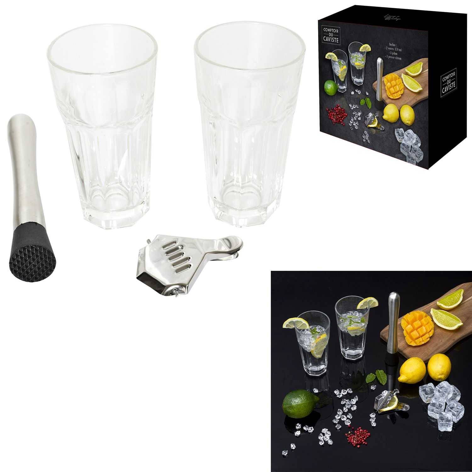 Set à mojito 2 verres - M8