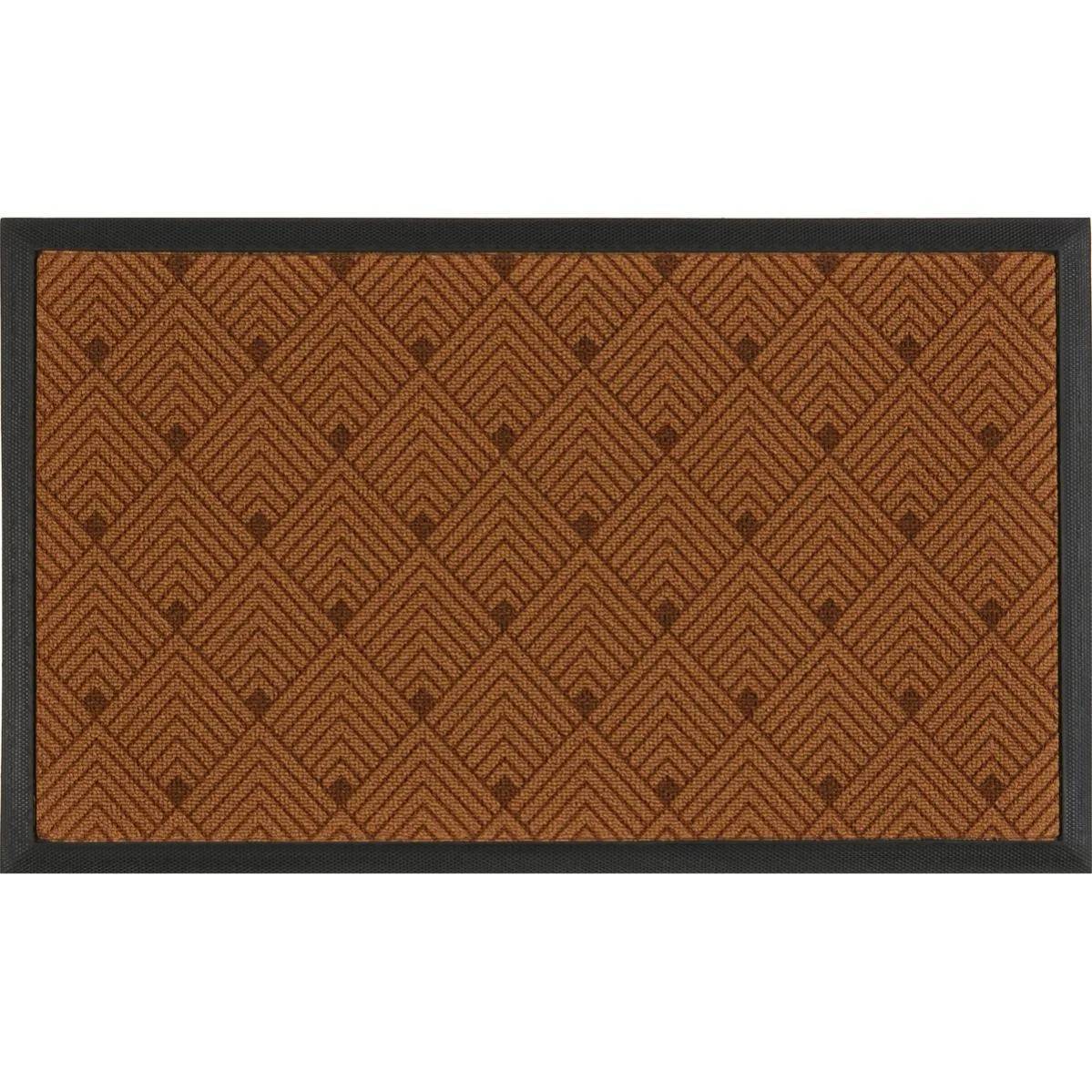 Tapis Gien Arty Antidérapant Brossant Ocre 45x75 cm – CORYL - Image 2