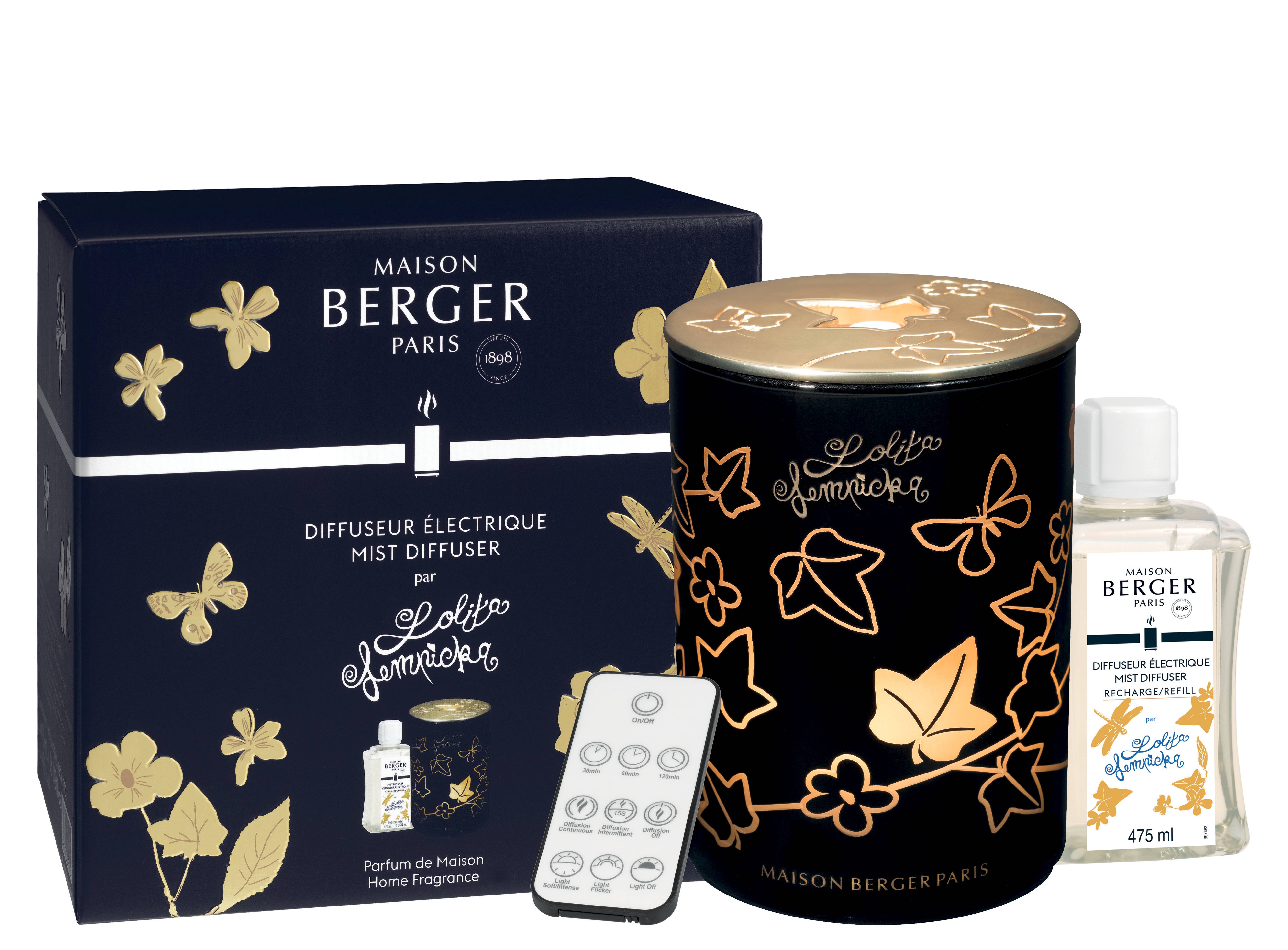 Diffuseur électrique Lolita Lempicka noir et or - Maison berger