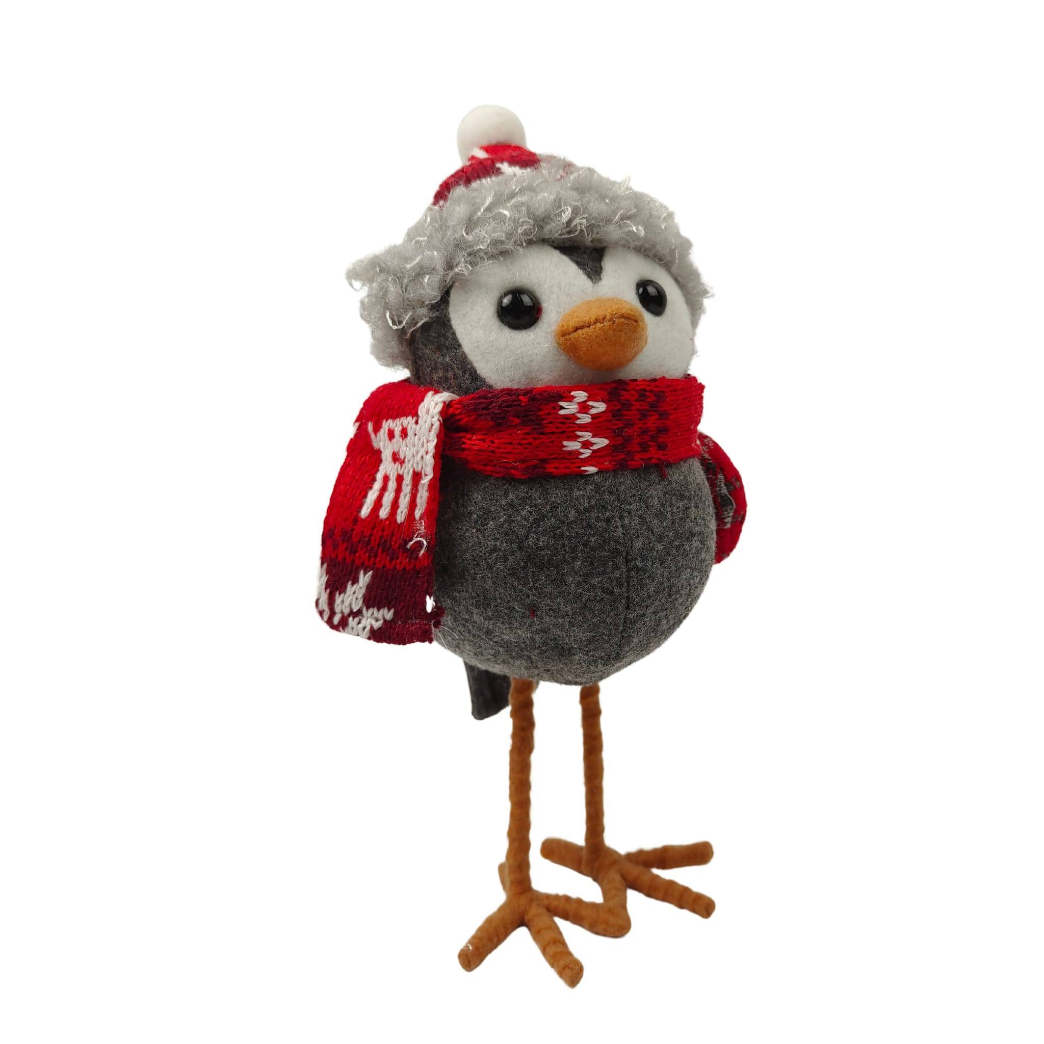 Ecloz - Décoration oiseau à poser Rouge 17 cm- Ecloz - Imagen 1