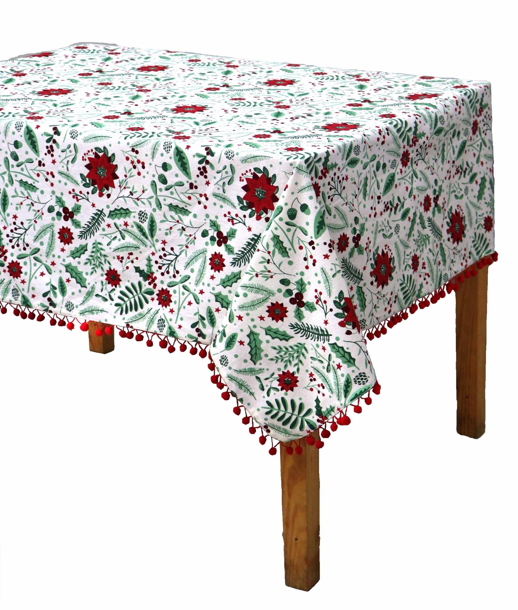 Ecloz - Nappe Rouge et Verte 140 x 250 cm- Ecloz