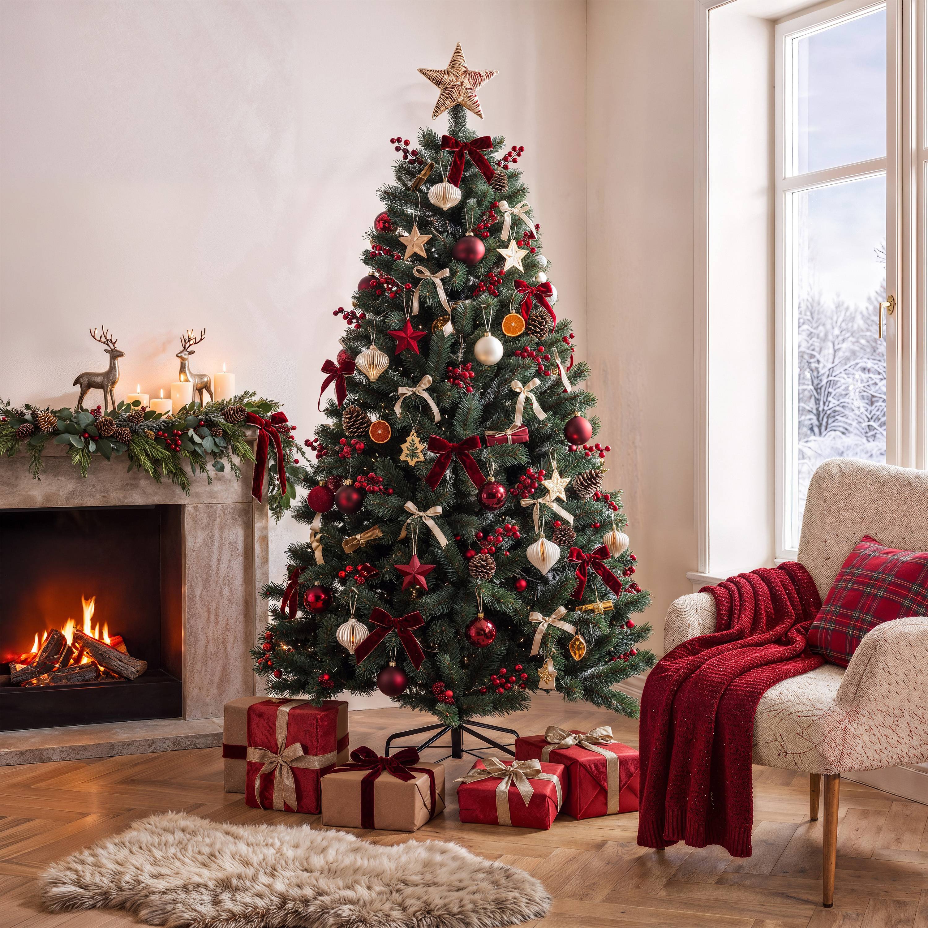 Ecloz - Árbol de Navidad artificial Chamonix - 120 cm - ECLOZ - Imagen 6