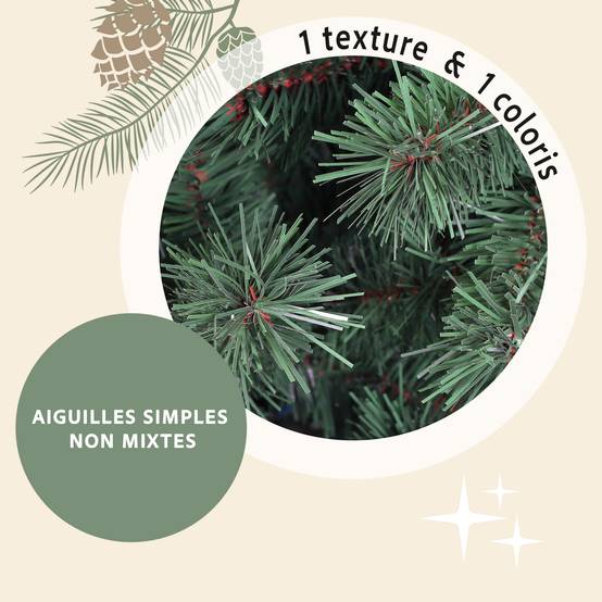 Ecloz - Sapin de Noël artificiel Chamonix - 180 cm - ECLOZ - Image 2