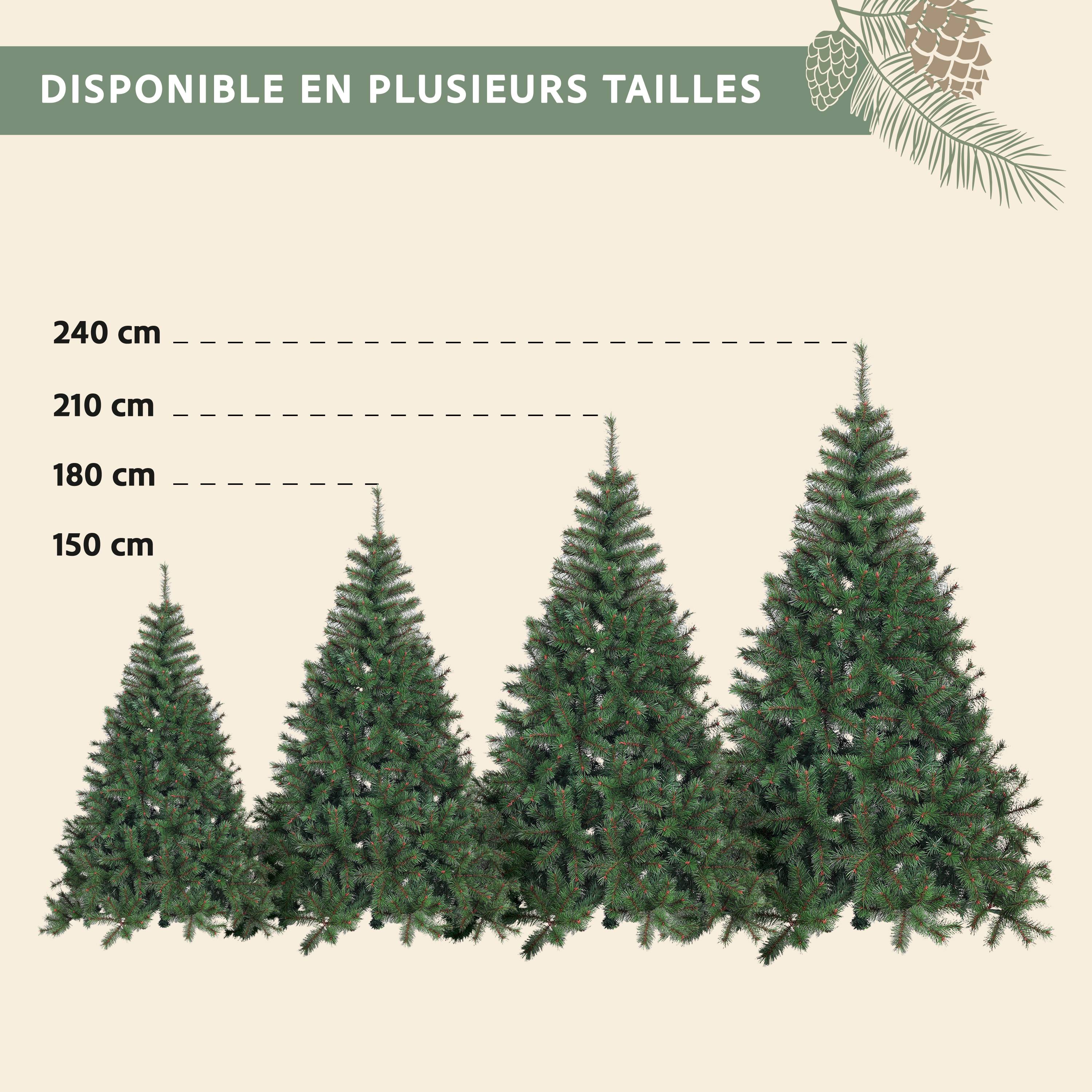Ecloz - Árbol de Navidad artificial Megève - 180 cm - ECLOZ - Imagen 6