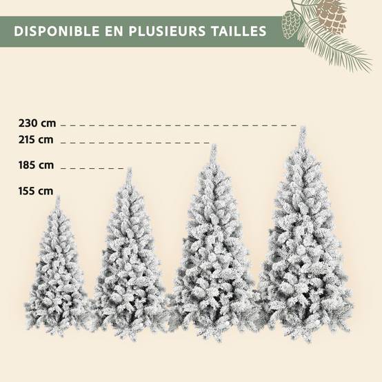 Ecloz - Sapin de Noël artificiel Morzine - 215 cm - ECLOZ - Image 7