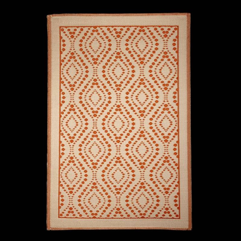 Tapis de jardin Desert Dream plastique terracotta L.182 cm l.121 cm ép.0.8 cm - Imagen 3