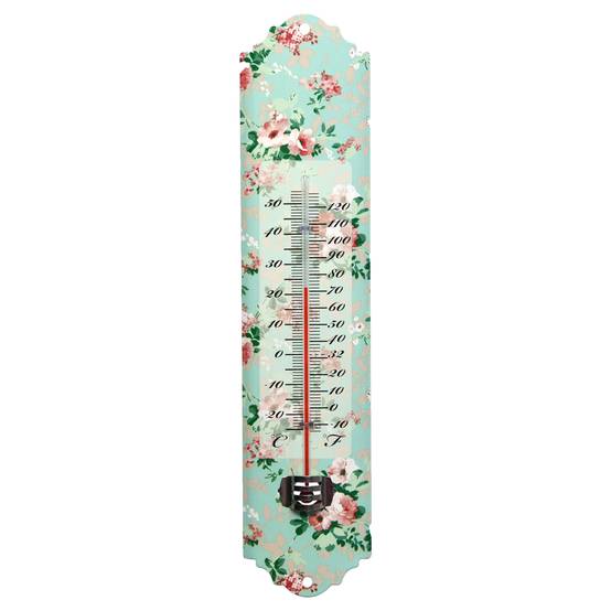 Thermomètre Multicolore Métal L 6,7 cm l 1,4 cm H 29,7 cm - ROSES - Image 1