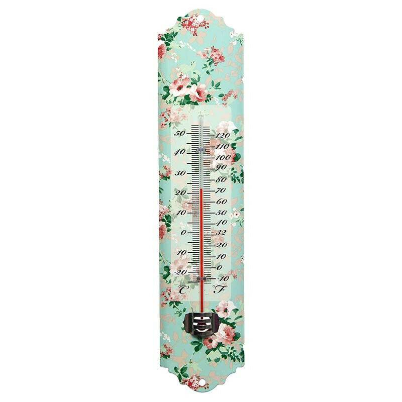 Thermomètre Multicolore Métal L 6,7 cm l 1,4 cm H 29,7 cm - ROSES - Image 2