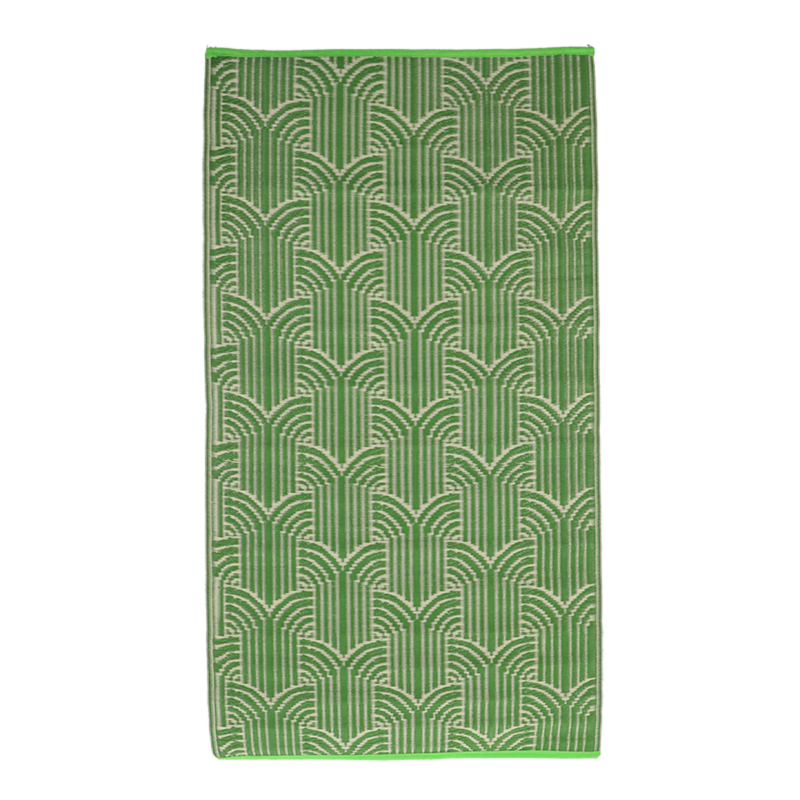Tapis de jardin rectangulaire polypropylène vert L.68.5 cm l.125.5 cm ép.0.6 cm - Imagen 1