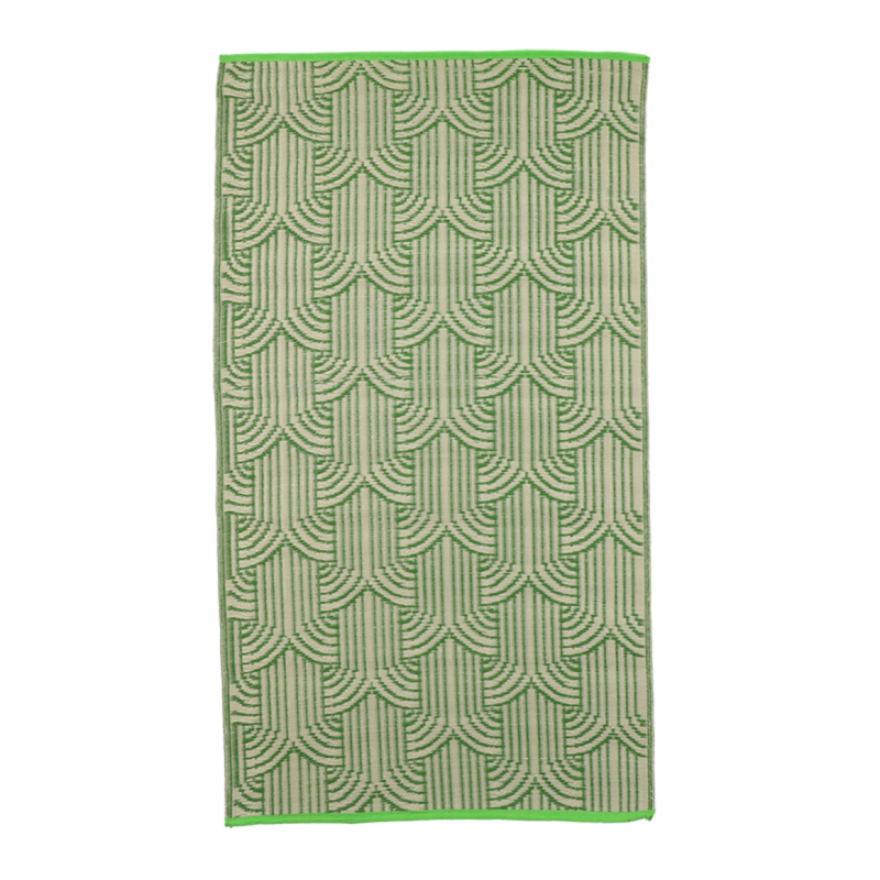 Tapis de jardin rectangulaire polypropylène vert L.68.5 cm l.125.5 cm ép.0.6 cm - Imagen 2