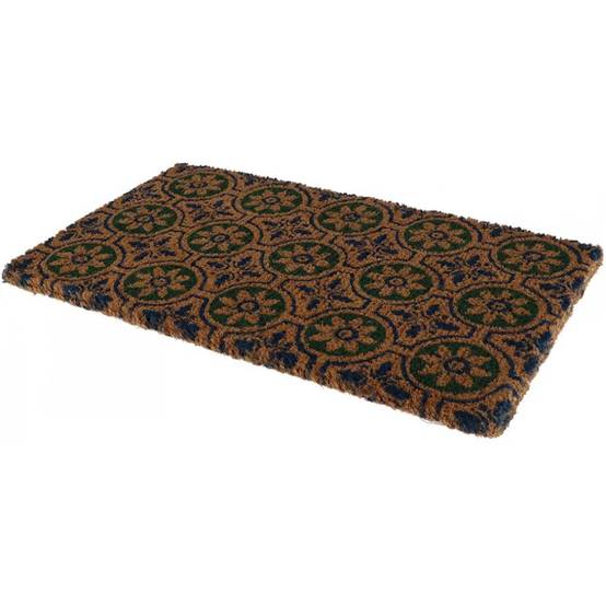 Paillasson Motifs Fibres De Coco 75x45 cm Fleurs – ESSCHERT DESIGN - Image 5
